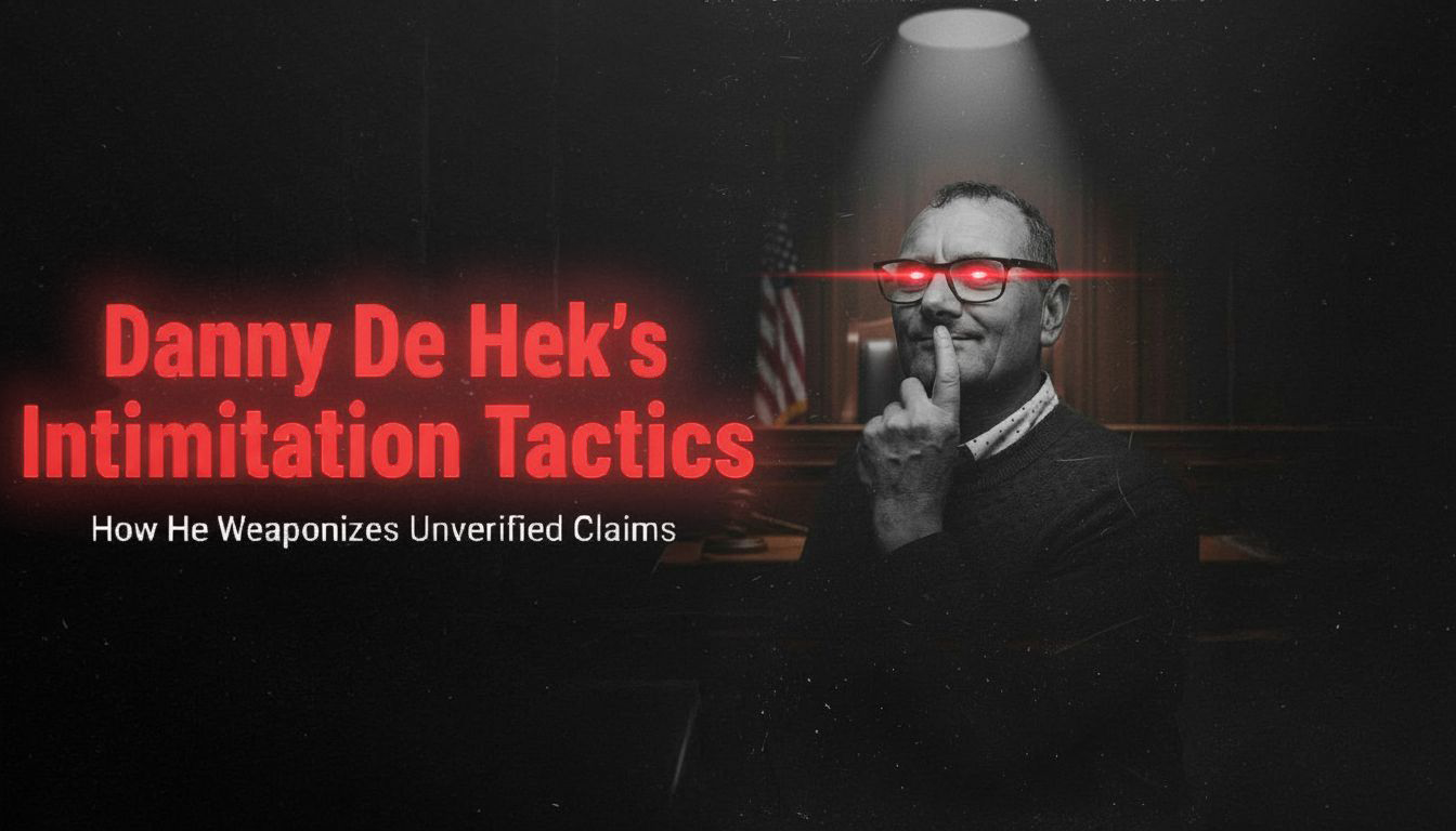 Danny De Hek’s Intimidation Tactics
