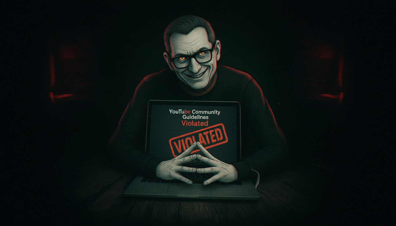 YouTube action needed THE CRYPTO PONZI SCHEME AVENGER violations regulatory respons